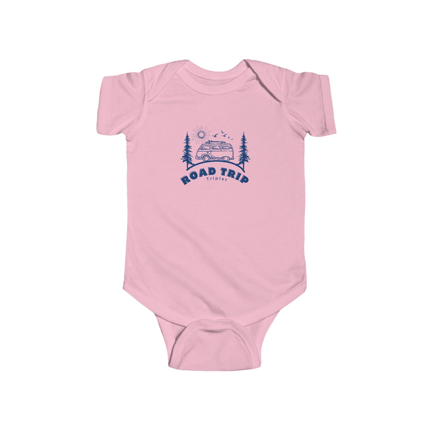 Road Trip Triplet Baby Bodysuit – Vintage Camper Baby Onesie