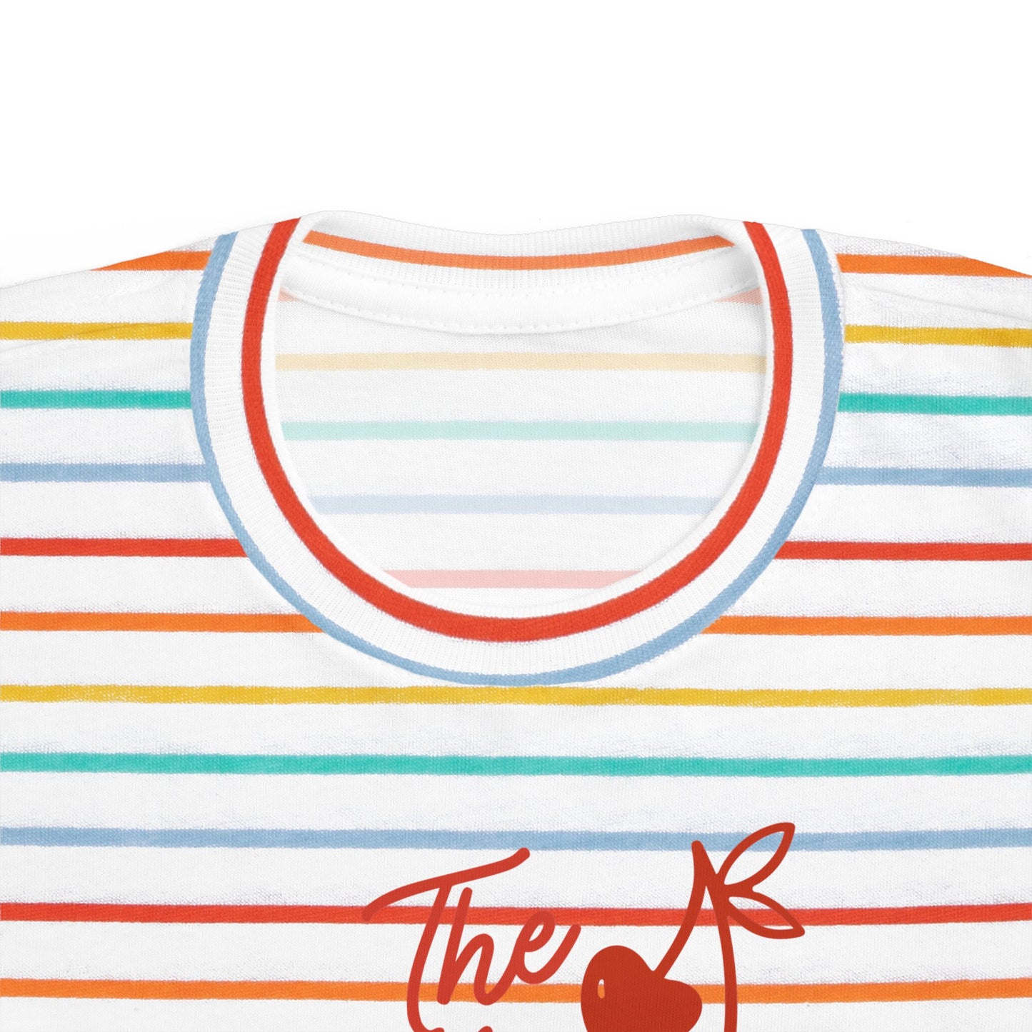 The Twin Girls Club- Twin Toddler/Infant- Cherry Graphic Kids Shirt