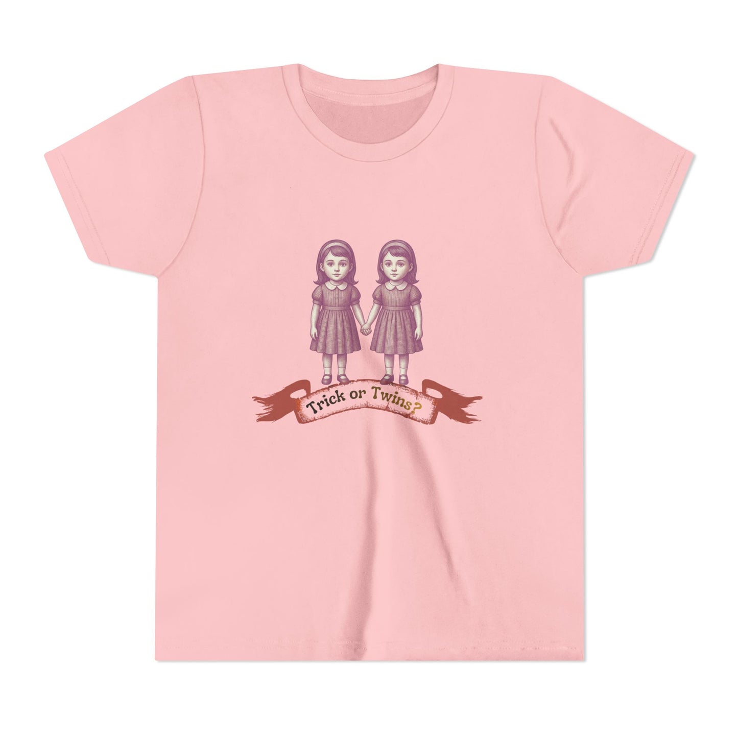 Horror Movie (The Shinning) — “Trick or Twins” Halloween Ghost -Twin Teen Girl Graphic