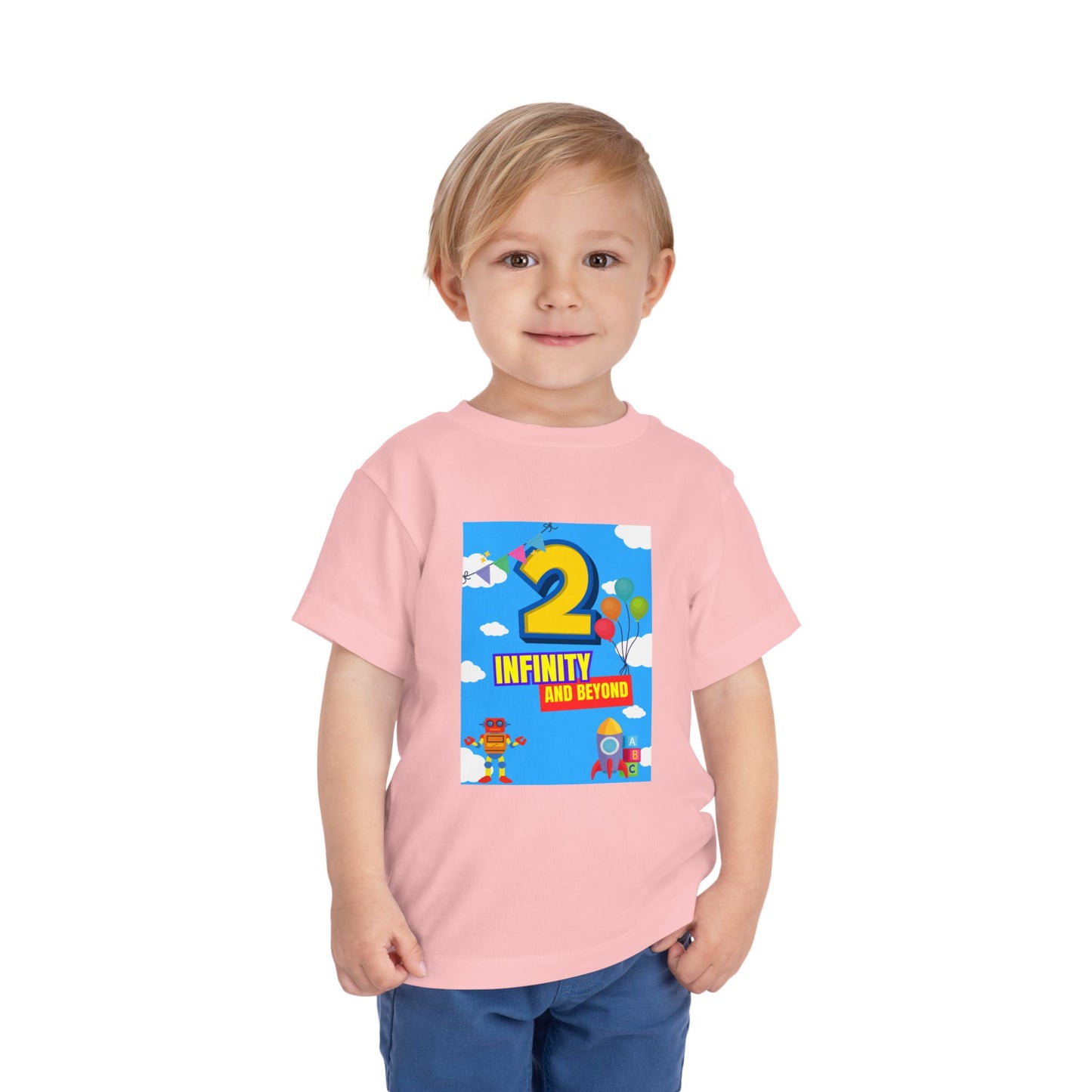 Toddler Second Birthday T-Shirt - 2 Infinity and Beyond
