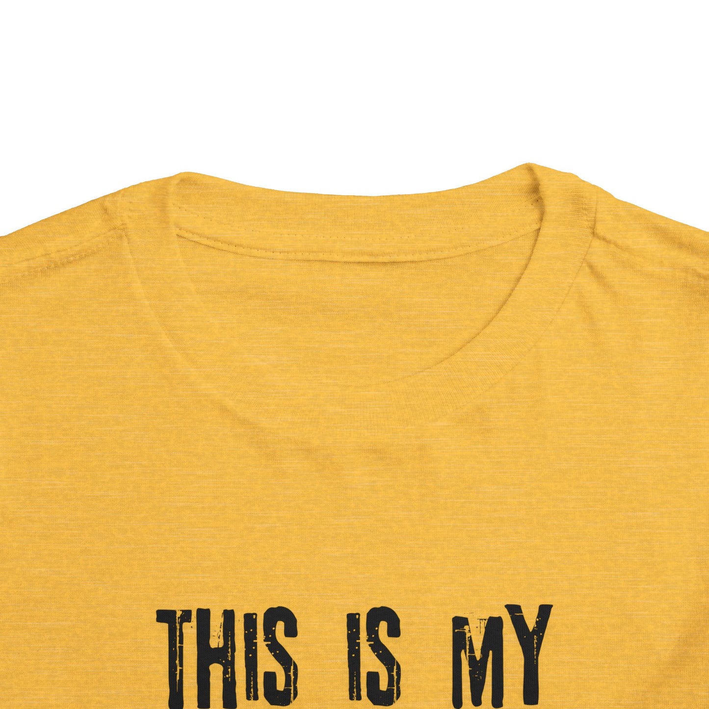 Toddler Tee - "This Is My Messy Shirt" Funny Kids Graphic T-Shirt
