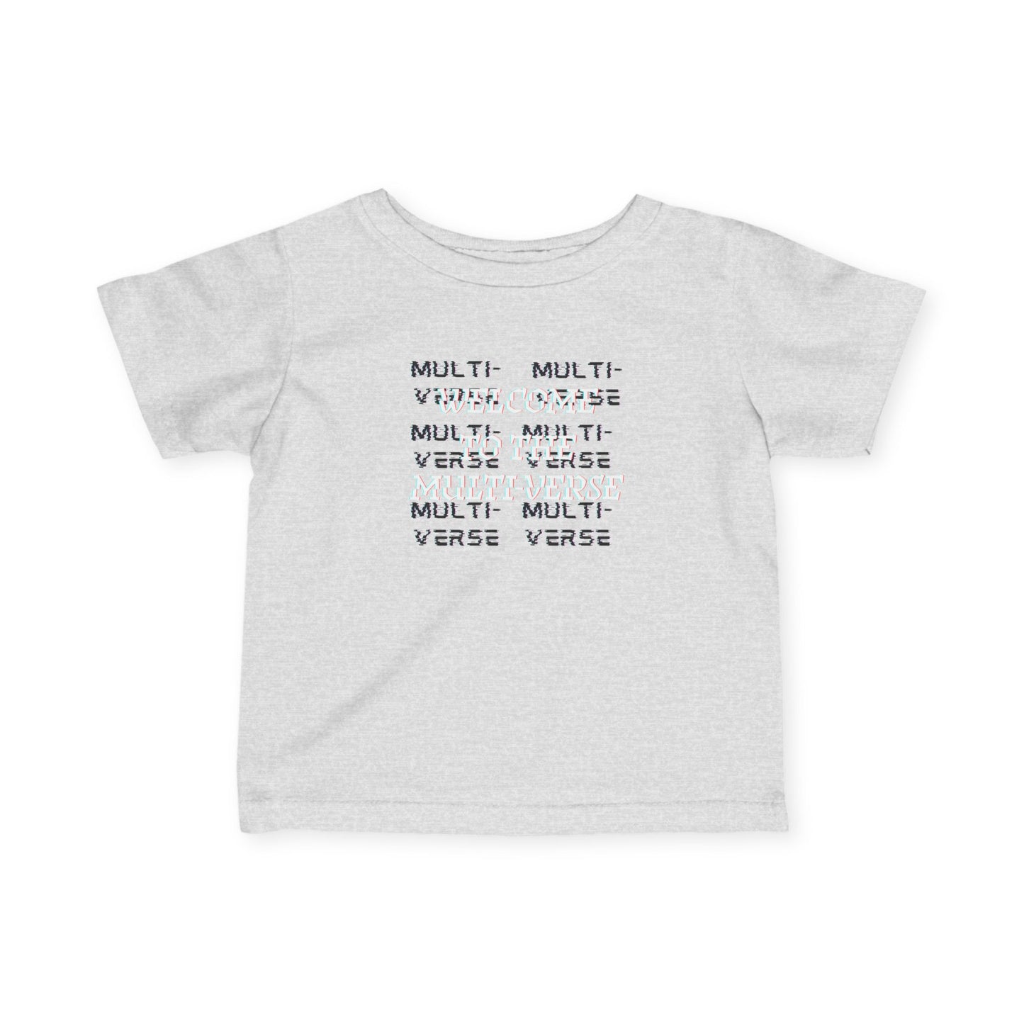 Marvel Superhero Funny — 'Welcome to the MULTI-VERSE' Graphic Baby Shirt for twins and triplets