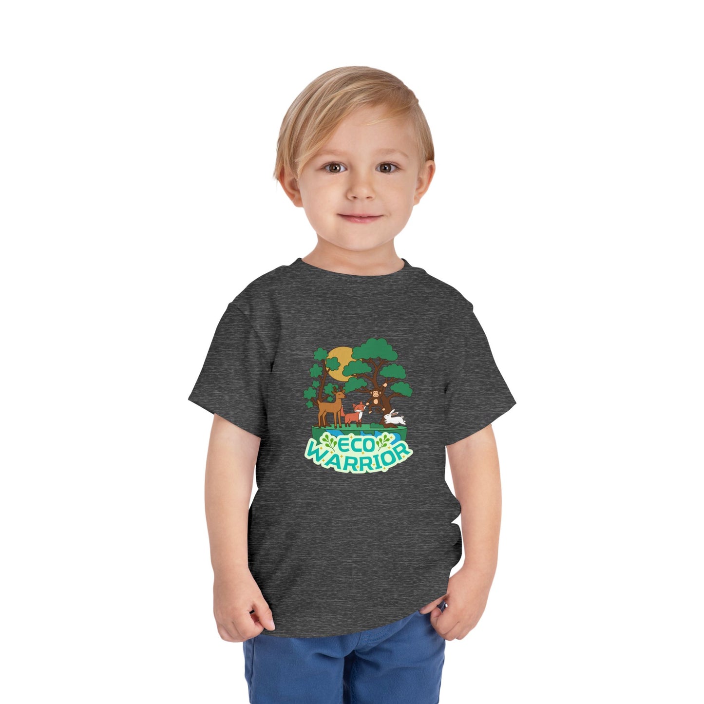 Toddler Tee — Eco Warrior Woodland Wildlife Kids' Shirt