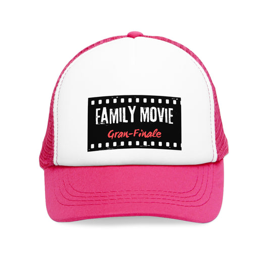 Grandma Trucker Hat- "Gran Finale"- Family Movie Night Mesh Cap