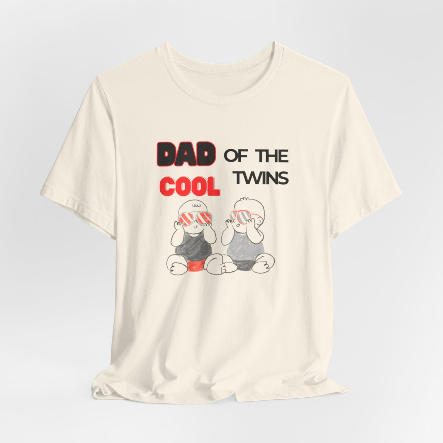 Dad of the Cool Twins Tee