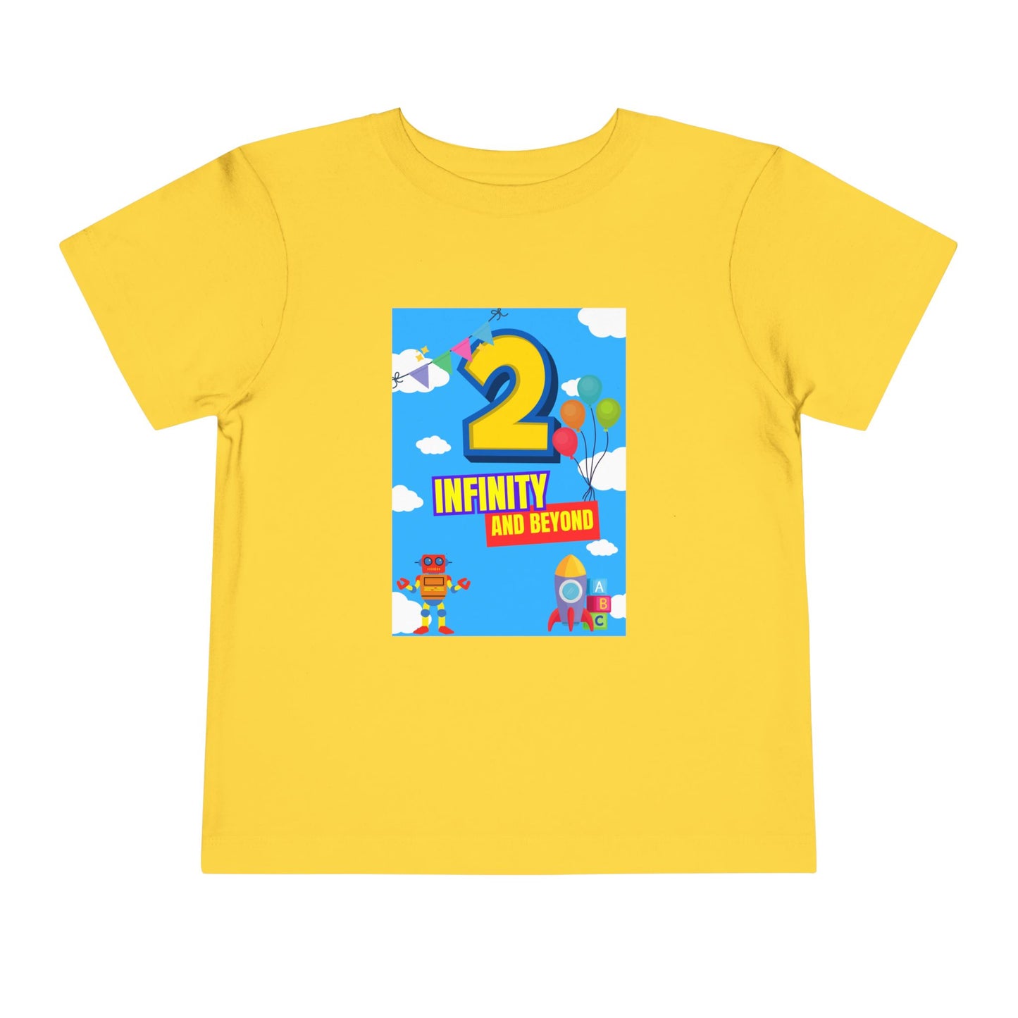 Toddler Second Birthday T-Shirt - 2 Infinity and Beyond