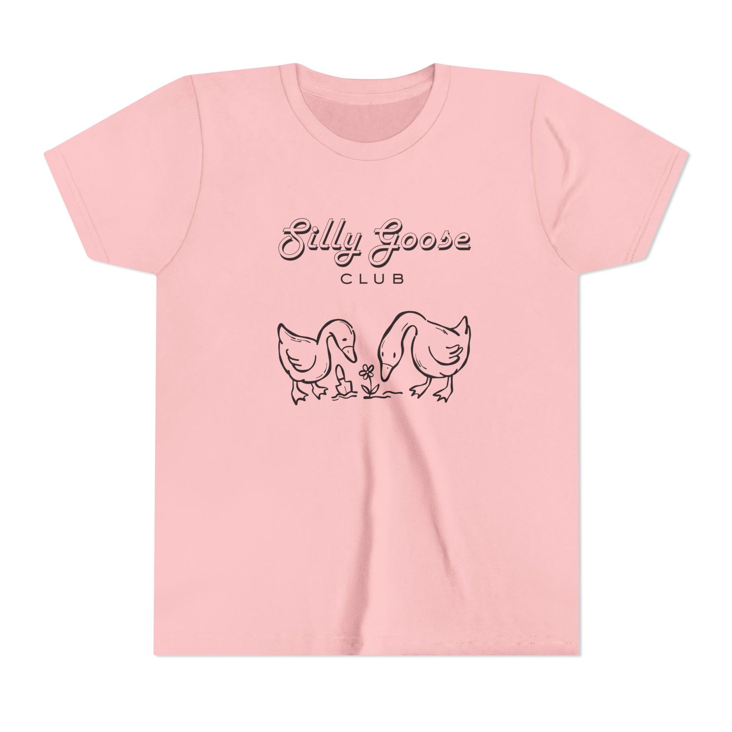 Silly Goose Club Youth Tee — Cute Kids Graphic T-Shirt