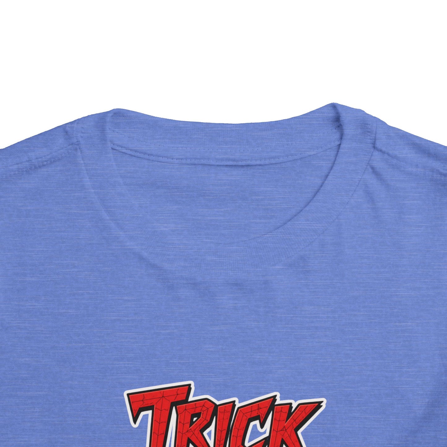 Triplet Toddler - Spiderman Shirt — "Trick or Triplets" Halloween Graphic (2 to 5 years old)