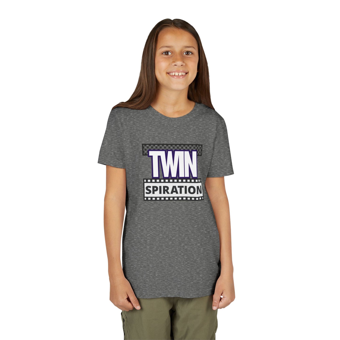Teenage Twins T-Shirt — "TWINspiration" Graphic Tee for Twin Kids, Motivational Sibling Shirt