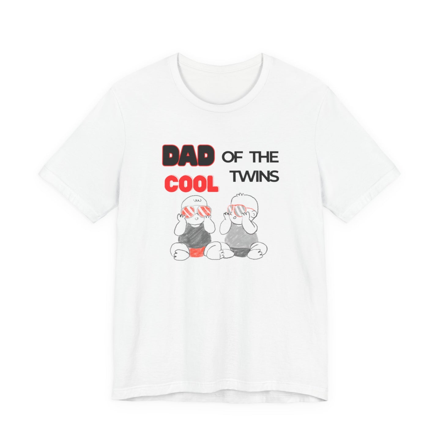 Dad of the Cool Twins Tee