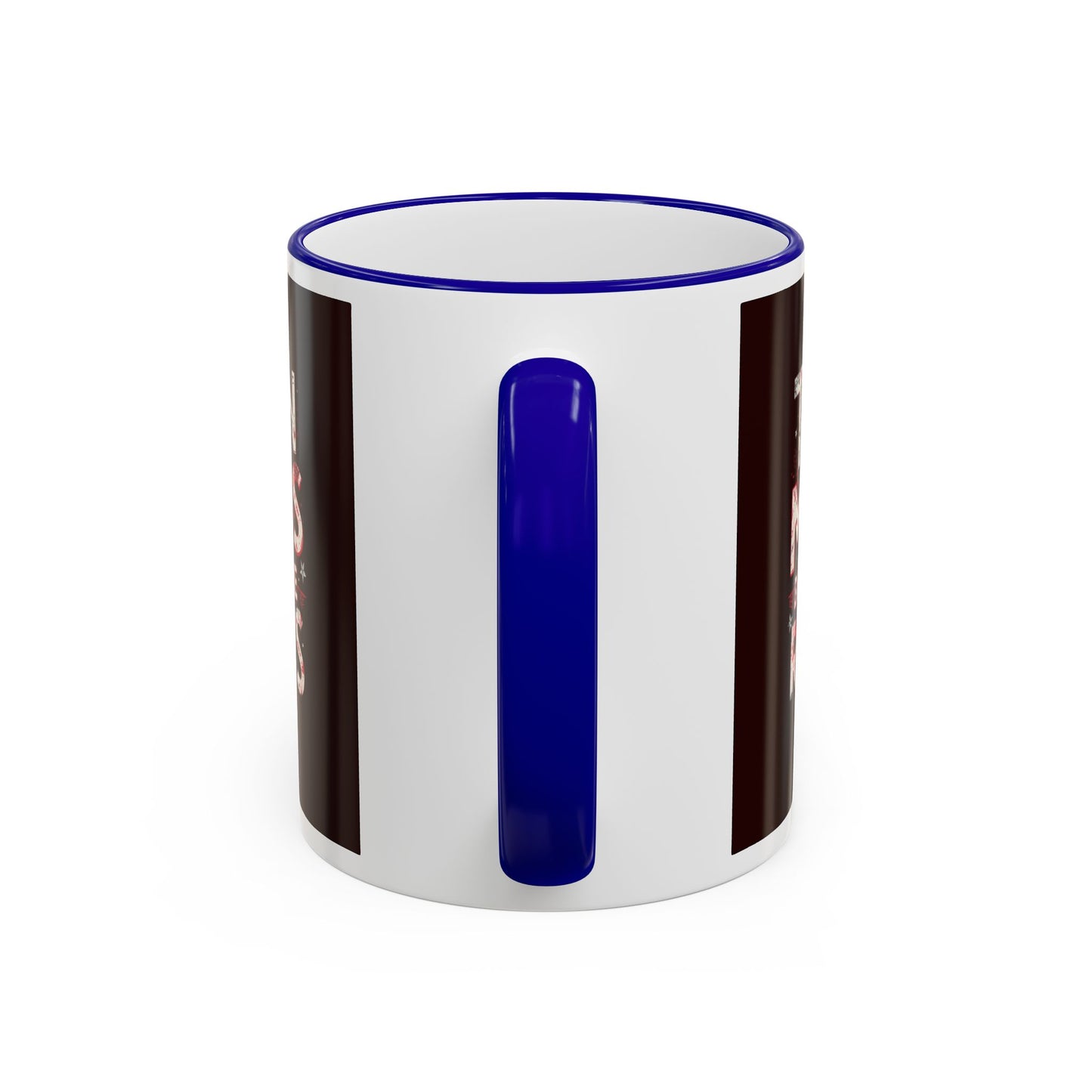 Twin Moms Break the Rules-  Accent Rim & Handle Mug