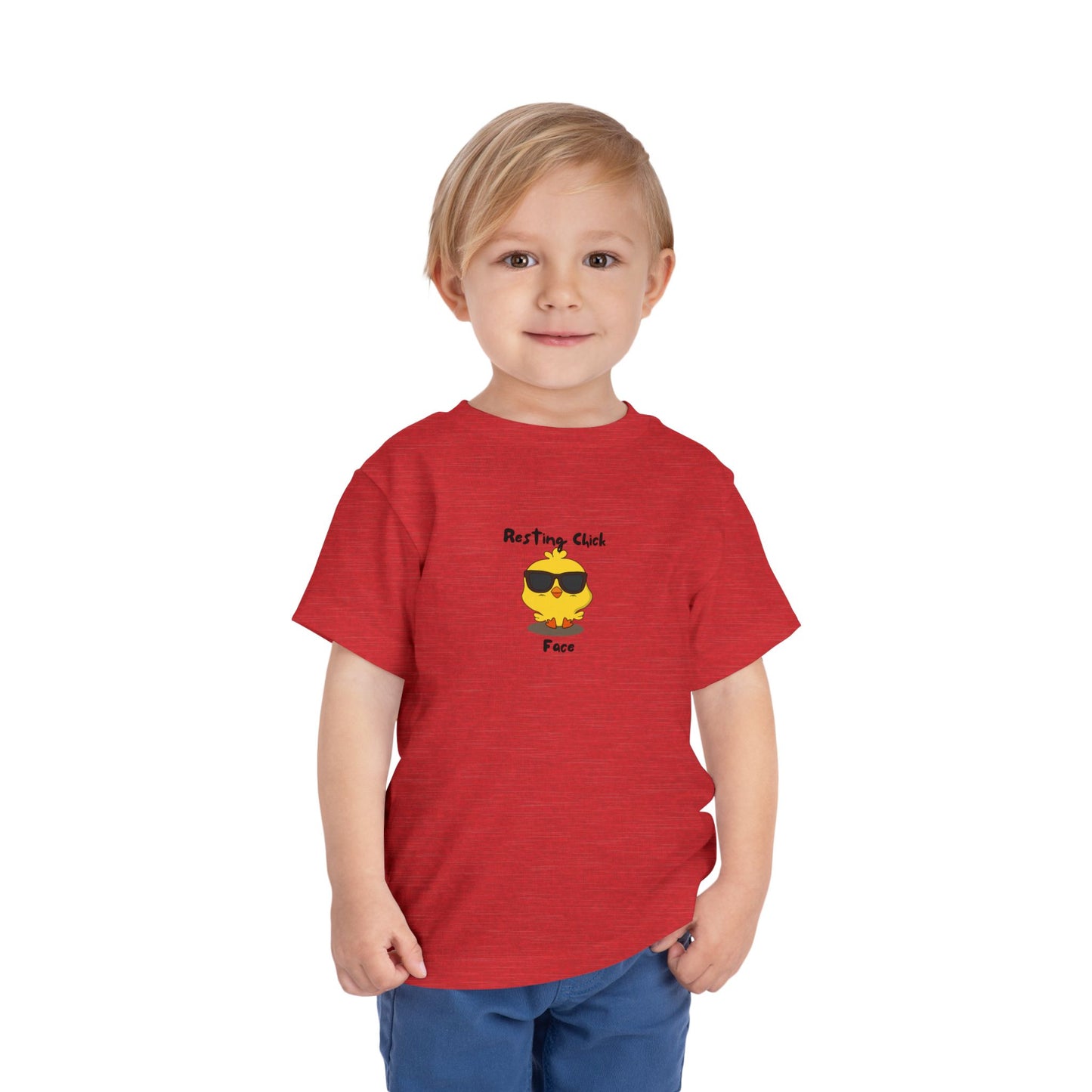 Resting Chick Face- Kids T-Shirt (Age 2-5 Years)