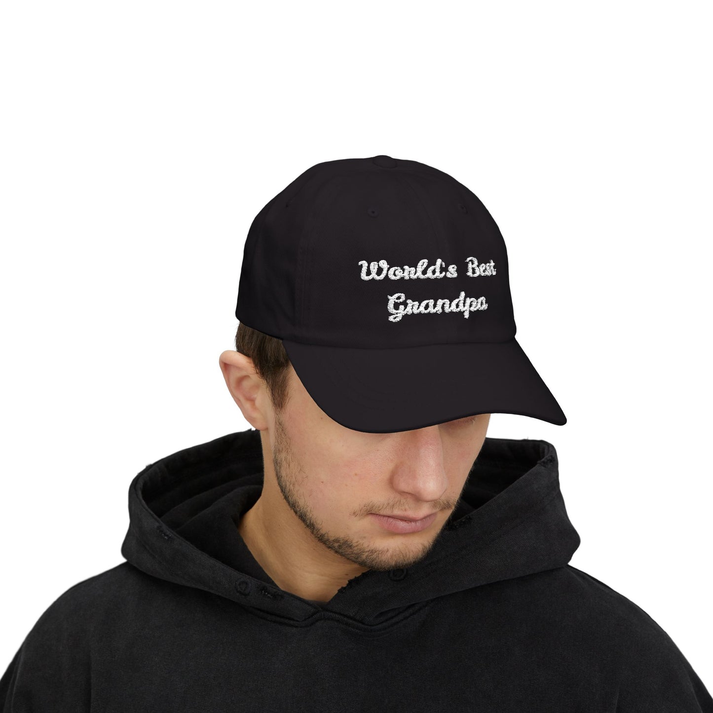 World's Best Grandpa, Cool Baseball Hat, Men’s Accessory, Casual Summer Wear, Sports Cap