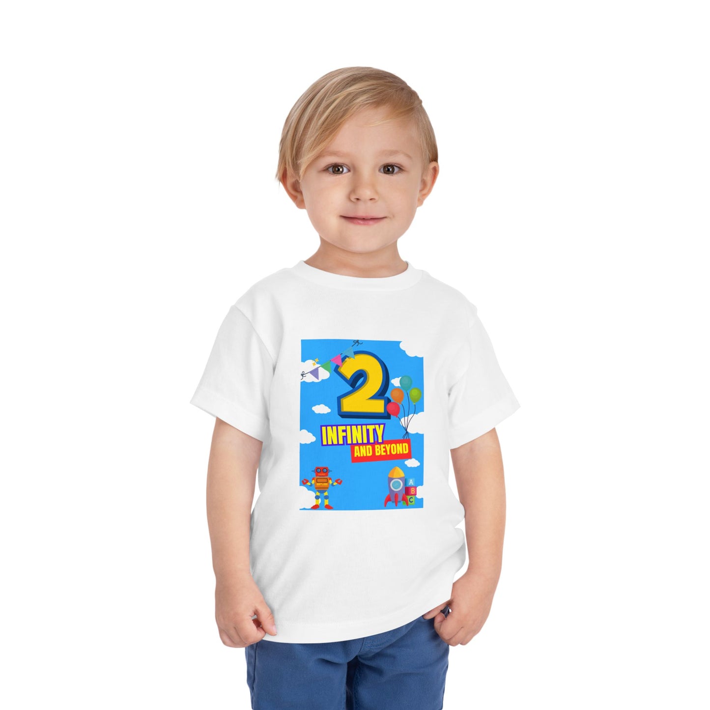 Toddler Second Birthday T-Shirt - 2 Infinity and Beyond