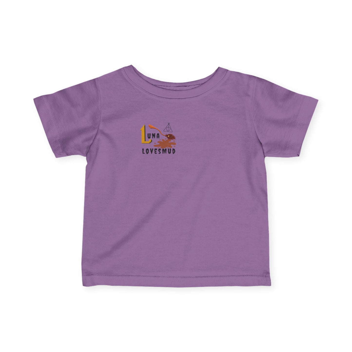Family Matching Set-Magic Theme-"Luna Loves Mud" Baby/Toddler Tee (Ages 6-24 Months)
