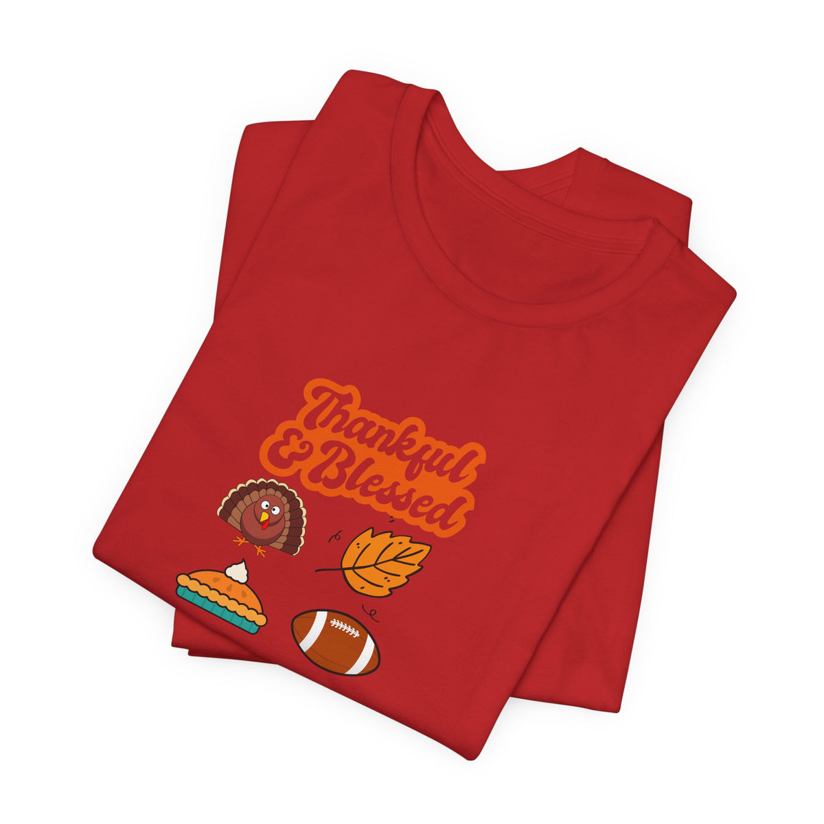 Thankful & Blessed Thanksgiving T-Shirt