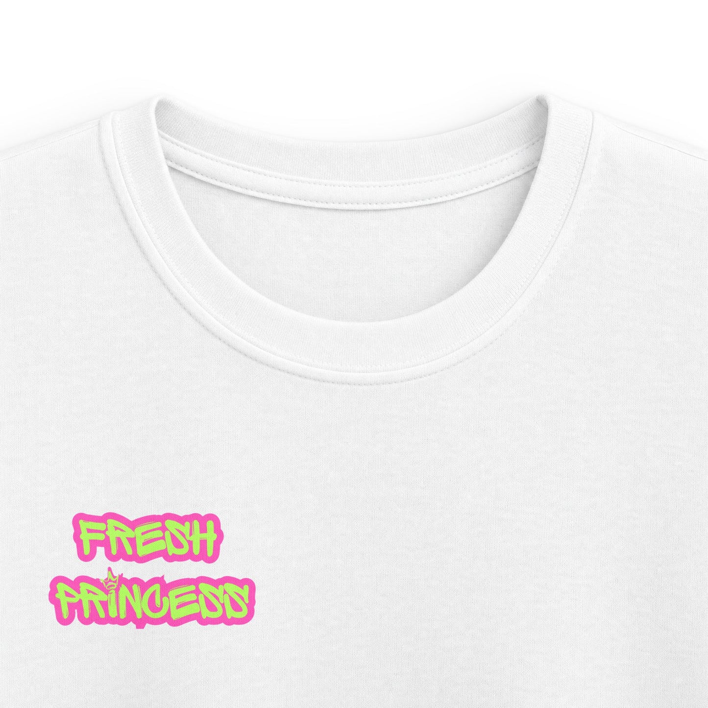 Kids 90's "Fresh Princess" Retro Graffiti Twin Girl Shirt