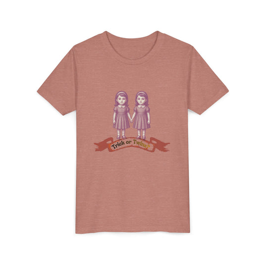 Horror Movie (The Shinning) — “Trick or Twins” Halloween Ghost -Twin Teen Girl Graphic