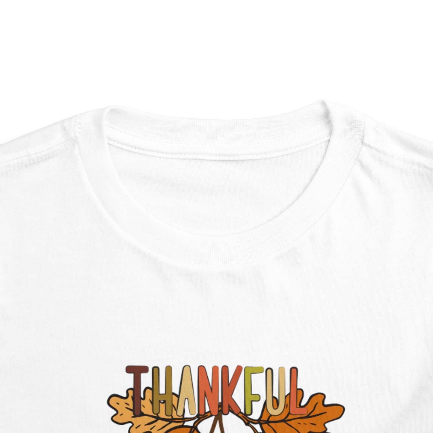 Thankful for My Twin Toddler Tee — Fall Acorn & Leaves Thanksgiving Shirt