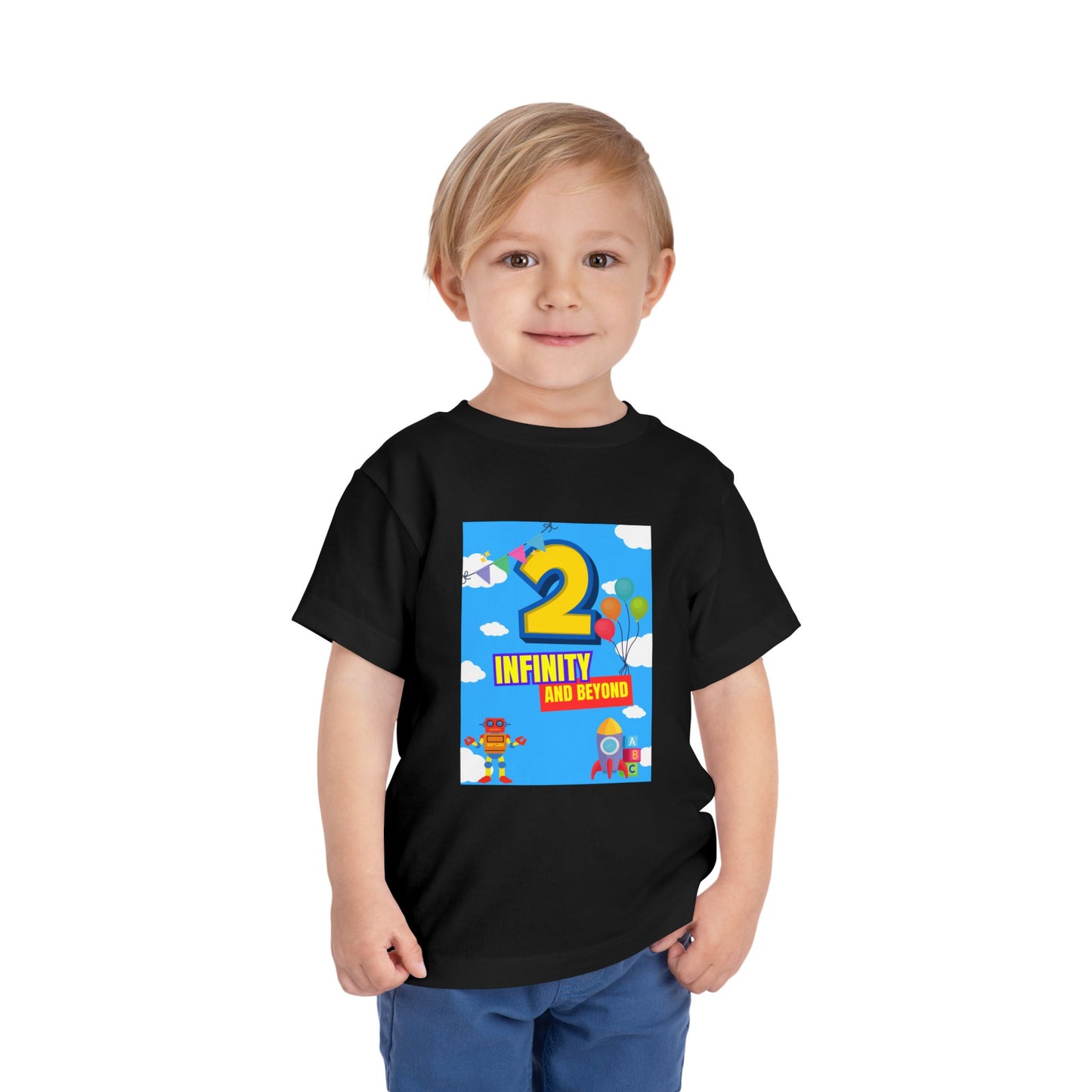 Toddler Second Birthday T-Shirt - 2 Infinity and Beyond