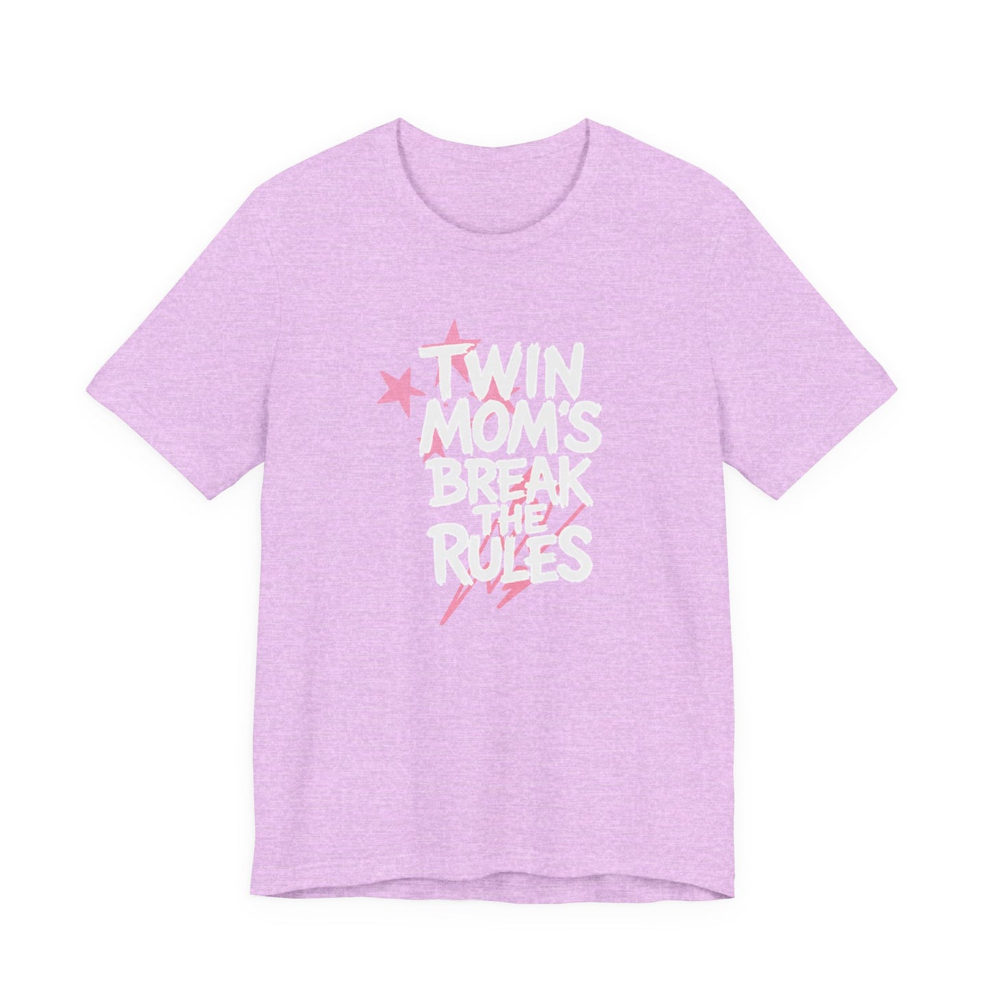 Twin Mom's Break the Rules T‑Shirt — Funny Twin Mama Gift