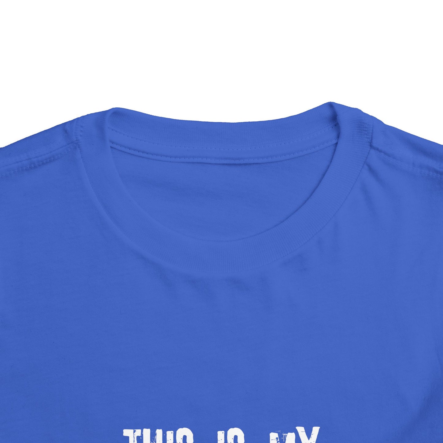 Toddler Tee — "This Is My Messy Shirt" Funny Kids Shirt