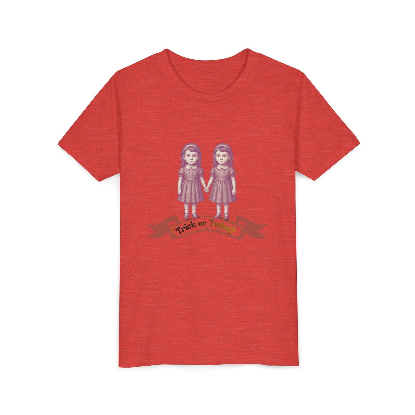 Horror Movie (The Shinning) — “Trick or Twins” Halloween Ghost -Twin Teen Girl Graphic