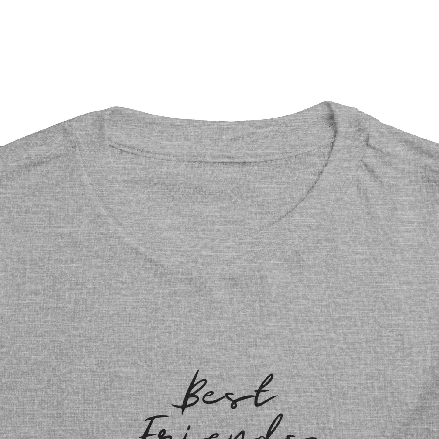 Toddler and Infant Tee — "Best Friends" Bunny Graphic Short Sleeve