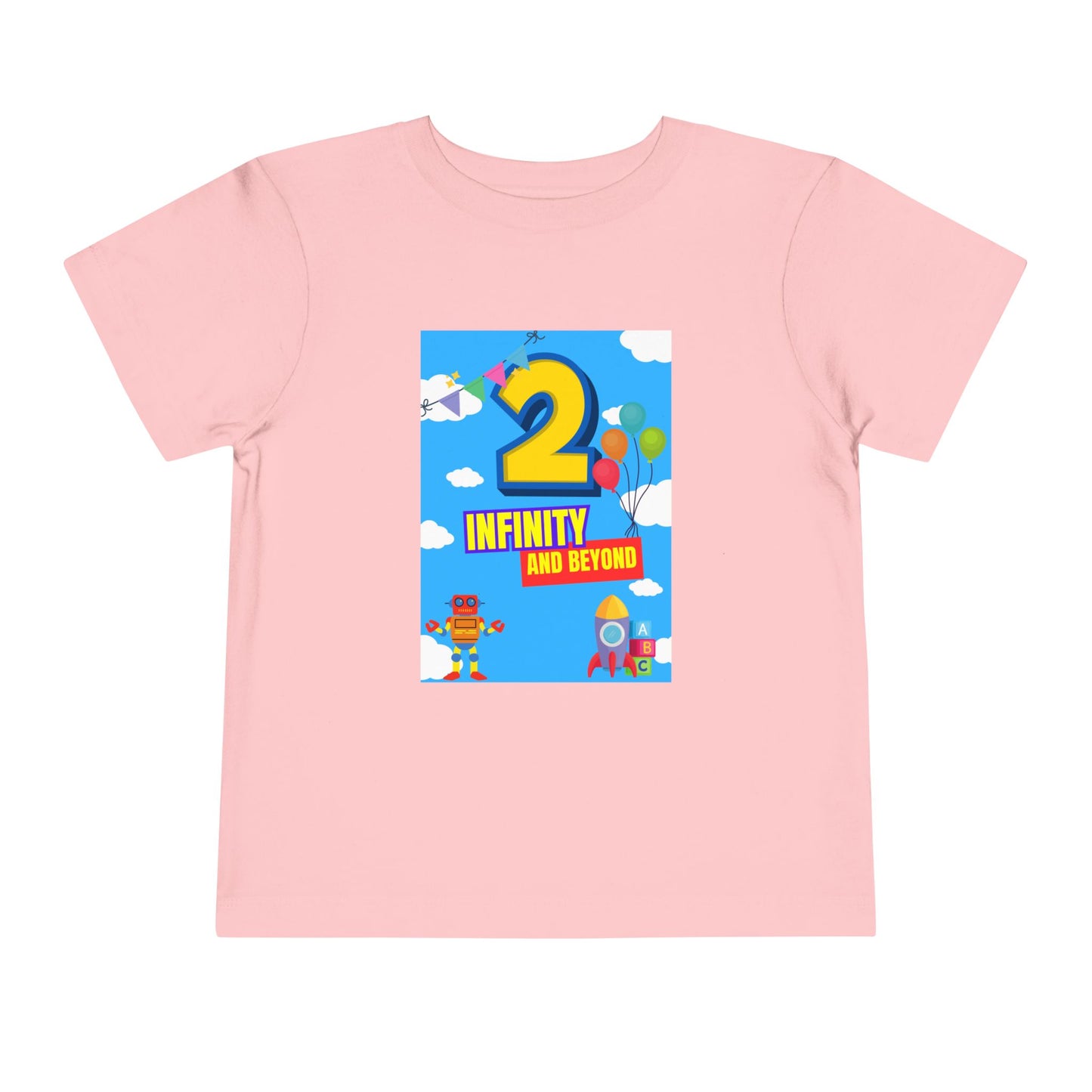 Toddler Second Birthday T-Shirt - 2 Infinity and Beyond