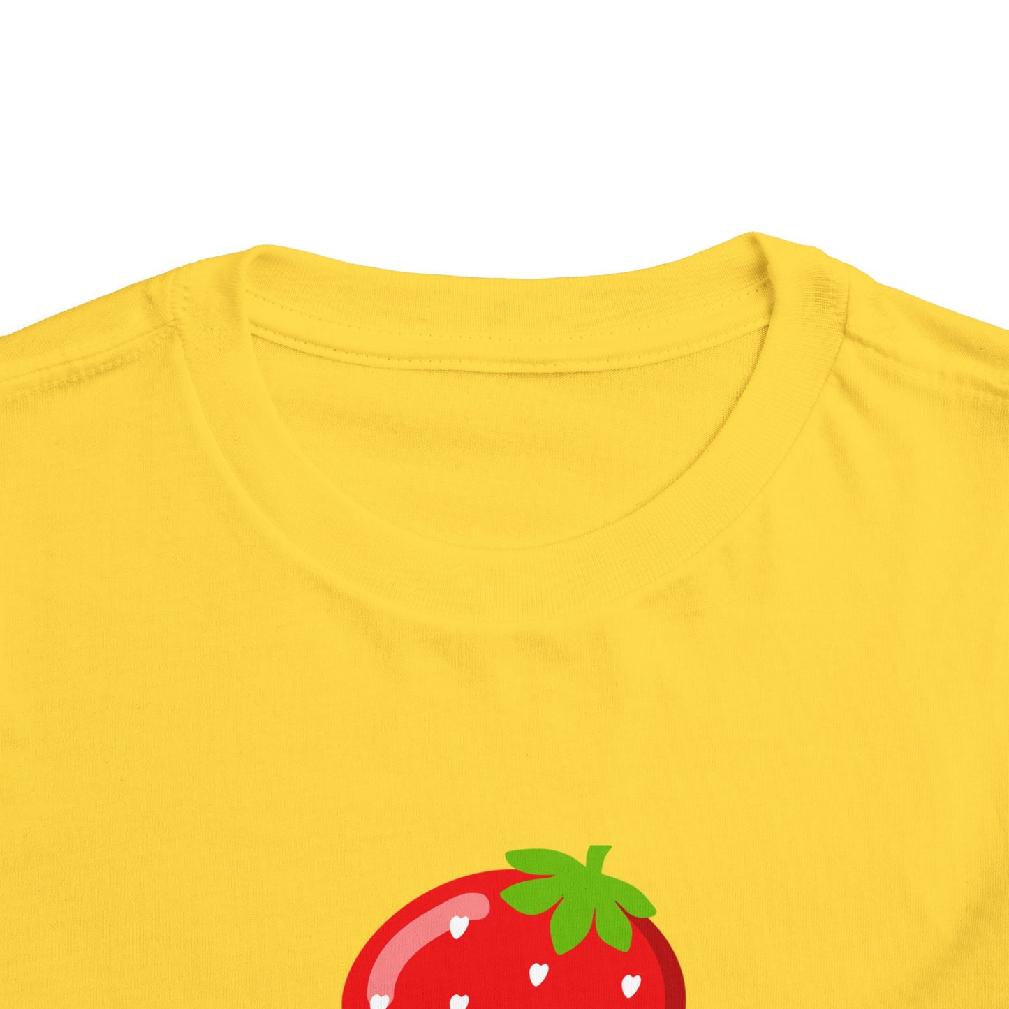 2 Cute Strawberry Toddler Tee – 2nd Birthday Shirt
