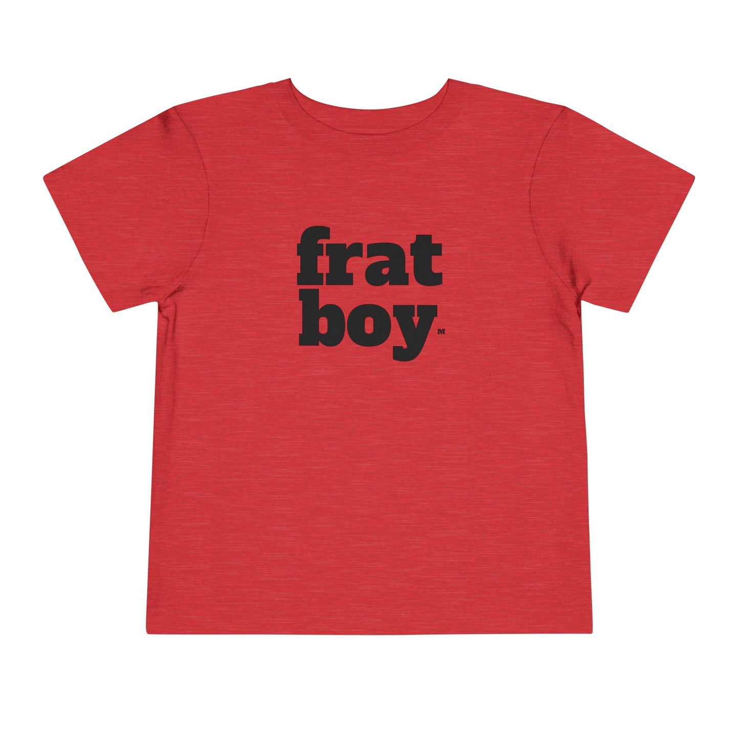 Fraternal Twin- Frat Boy -Toddler Tee — "frat boy" Front & "Time to Party" Back Graphic