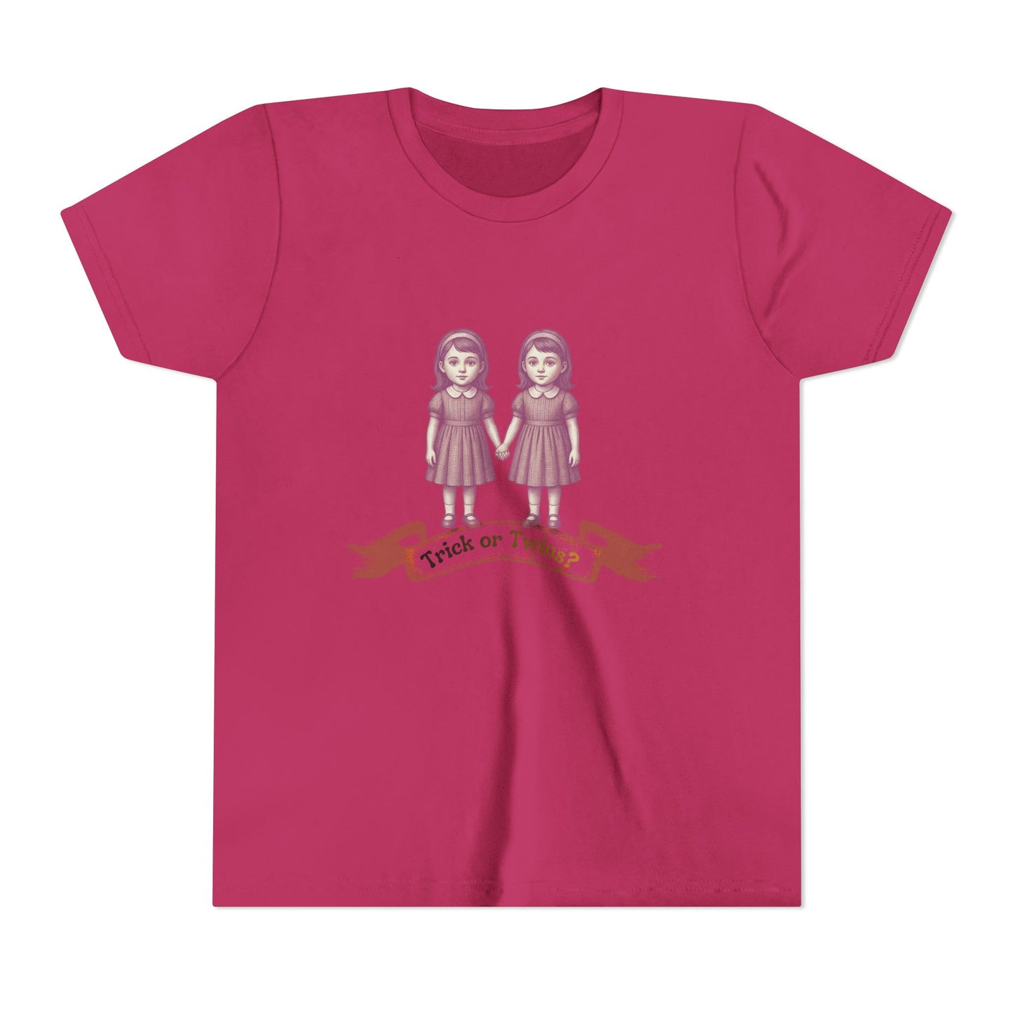 Horror Movie (The Shinning) — “Trick or Twins” Halloween Ghost -Twin Teen Girl Graphic