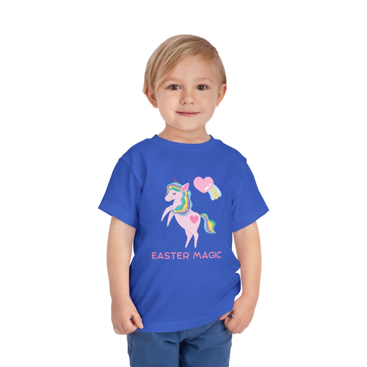 Easter Girl Magic Unicorn Toddler and Infant Tee