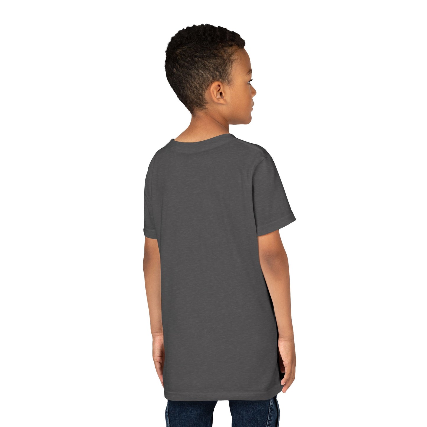 Youth Tee - "No Ghosting" Cute Ghost Kids Halloween T-Shirt