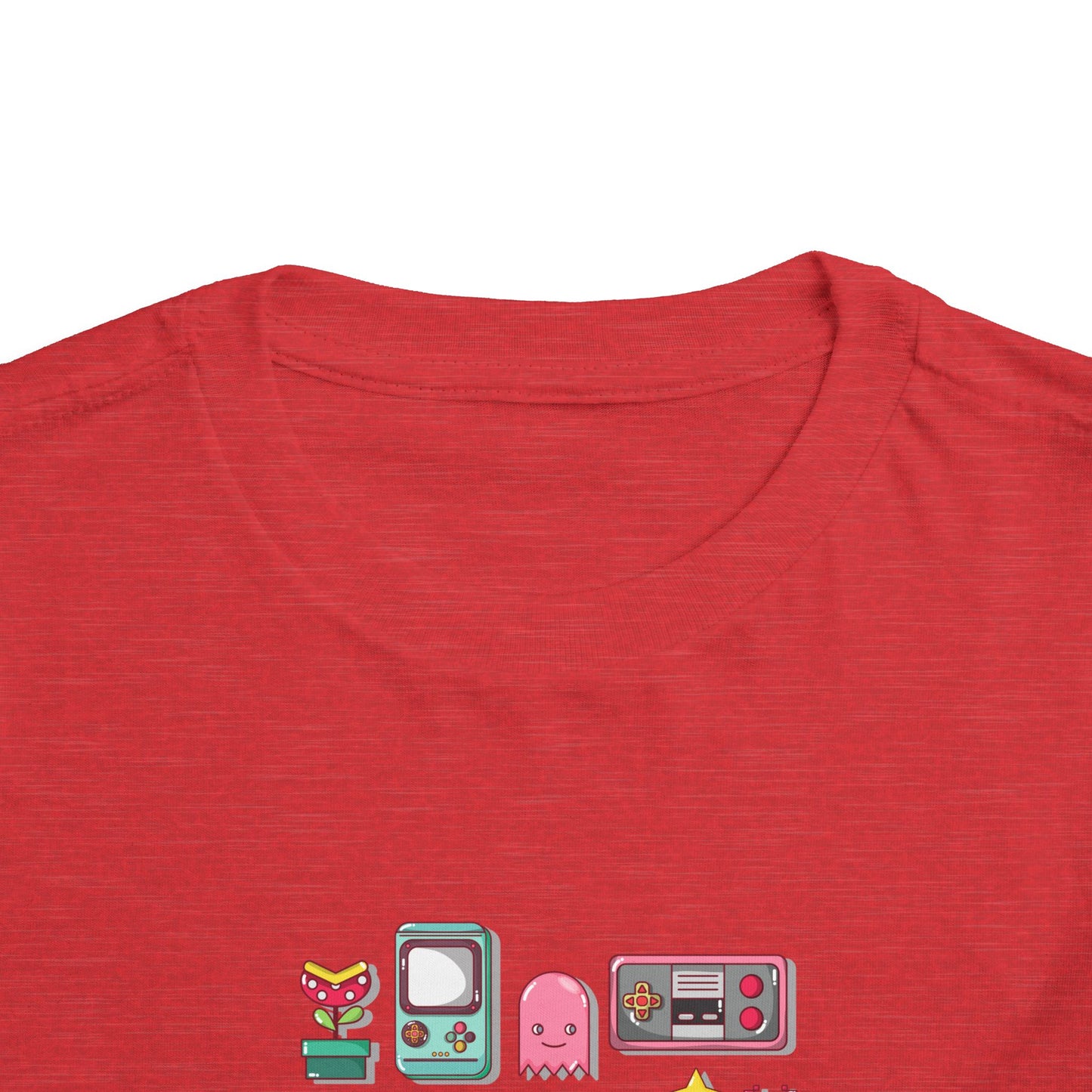 5th Birthday Tee — "Level 5 Unlocked" Retro Game Icons