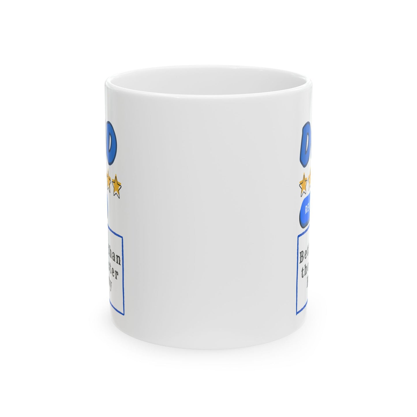 Dad Easter Mug Gift for Right and Left Handed Users