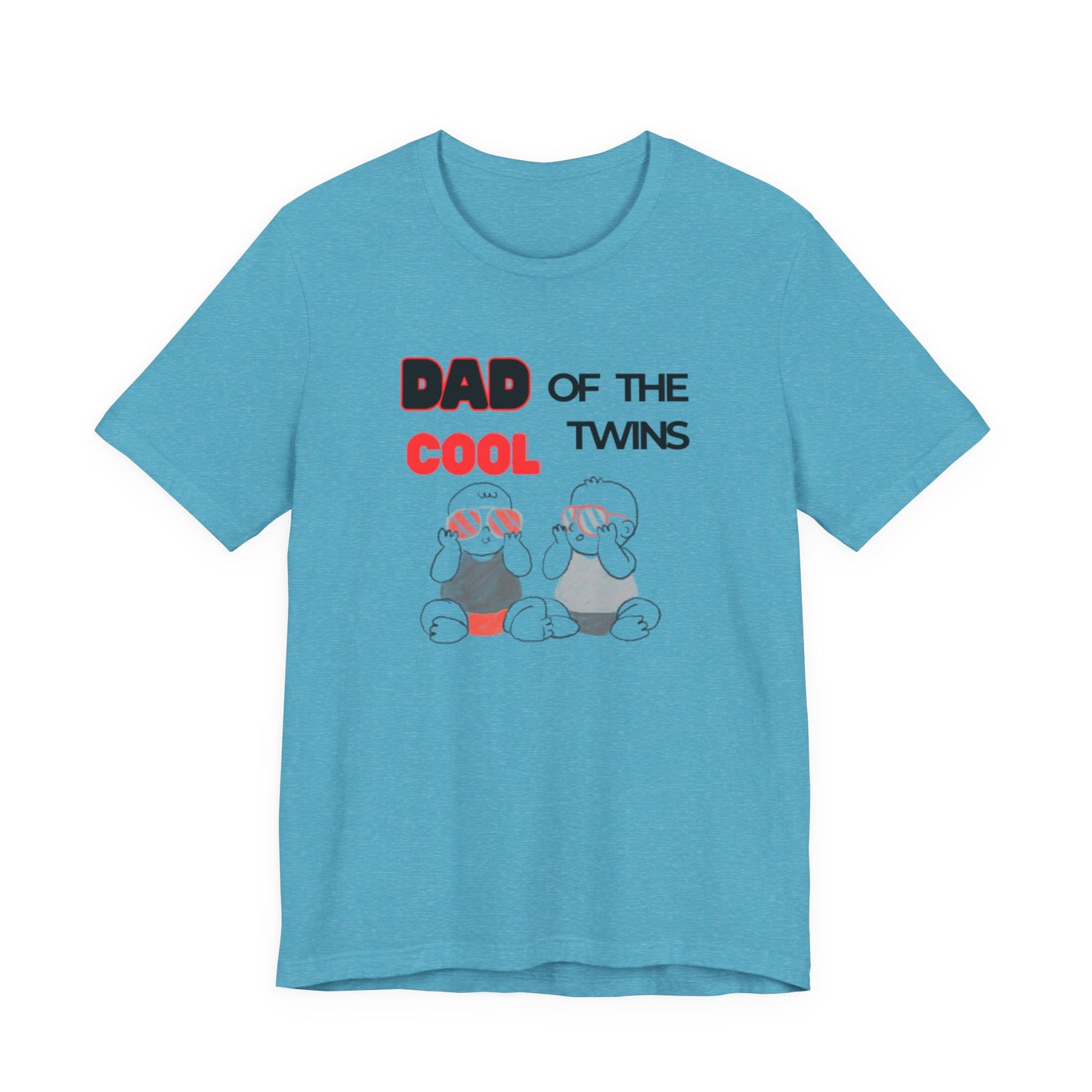 Dad of the Cool Twins Tee
