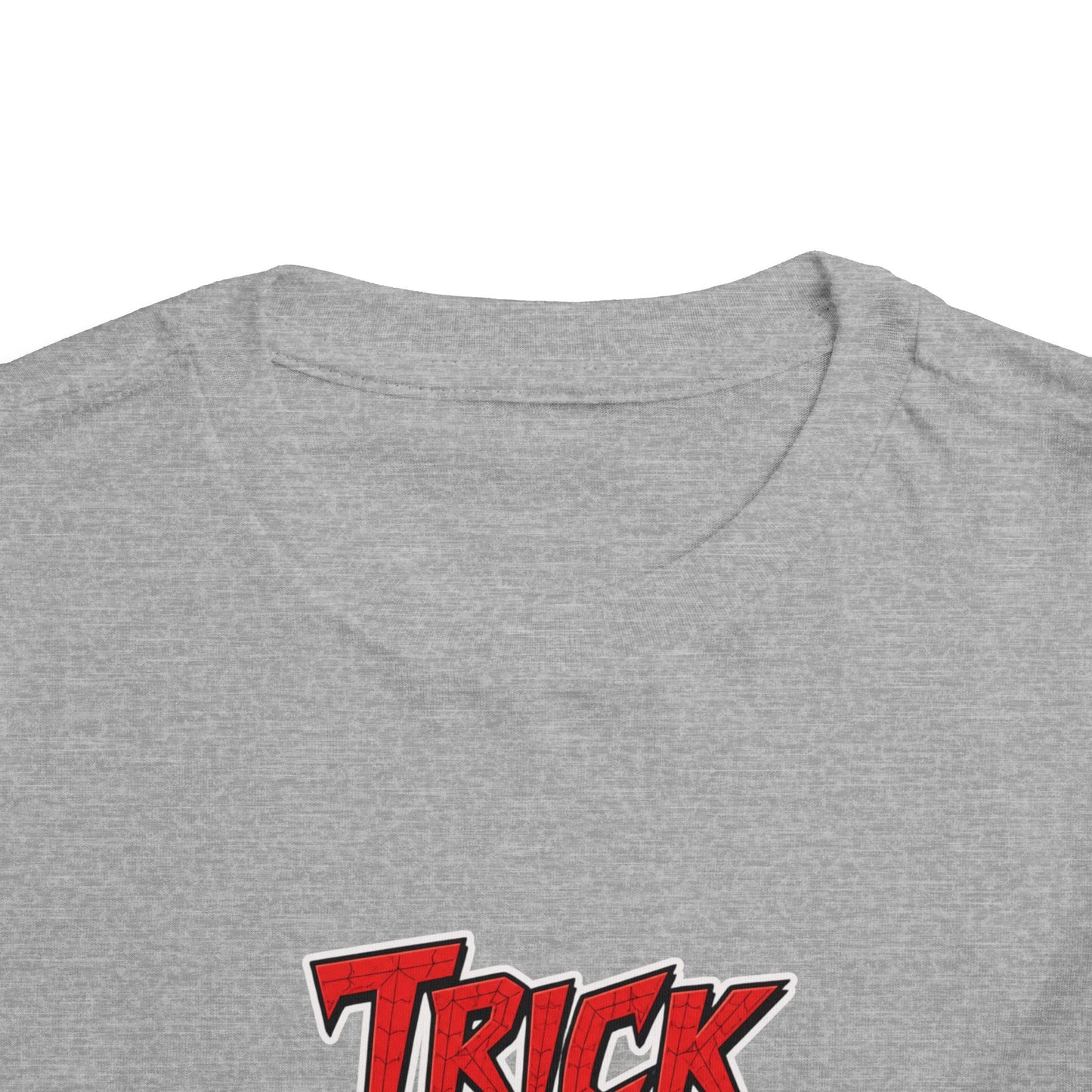 Triplet Toddler - Spiderman Shirt — "Trick or Triplets" Halloween Graphic (2 to 5 years old)