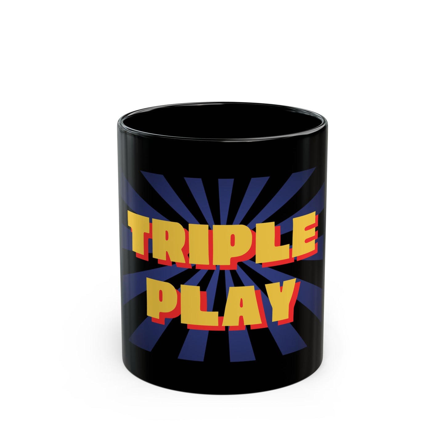 Pop Culture Jeopardy "TRIPLE PLAY" Funny Design -A  Perfect Gift for Triplet Parents