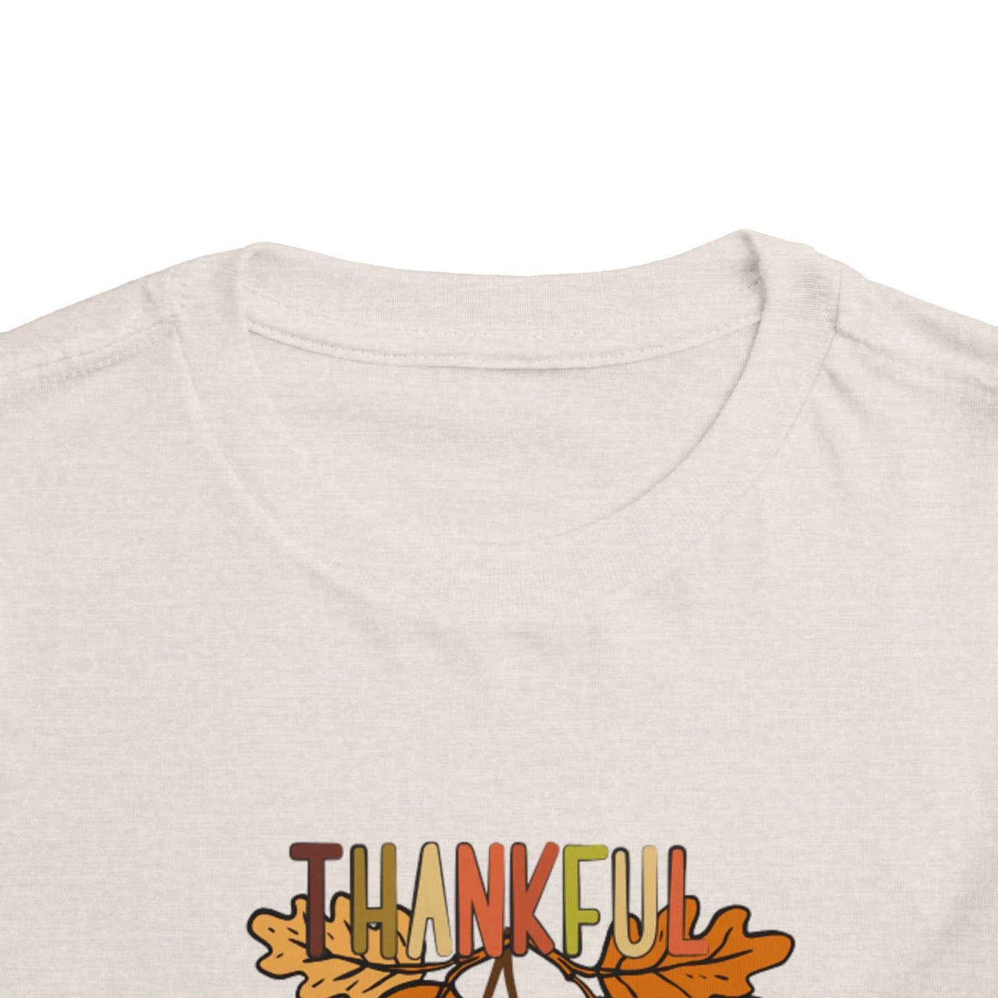 Thankful for My Twin Toddler Tee — Fall Acorn & Leaves Thanksgiving Shirt