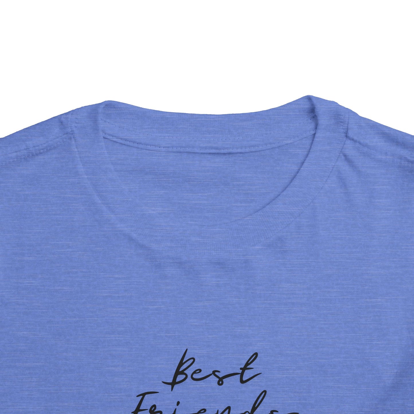 Toddler and Infant Tee — "Best Friends" Bunny Graphic Short Sleeve