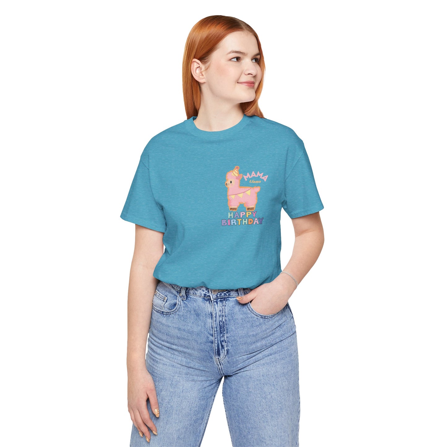 Mama Llama — 'Happy Birthday' Celebration T-Shirt