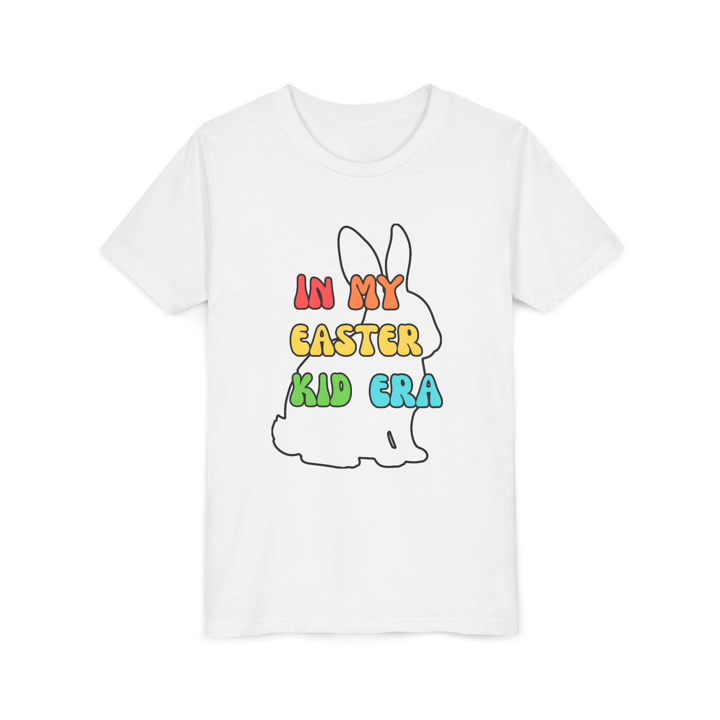 Youth Easter T-Shirt — "In My Easter Kid Era" Bunny Graphic