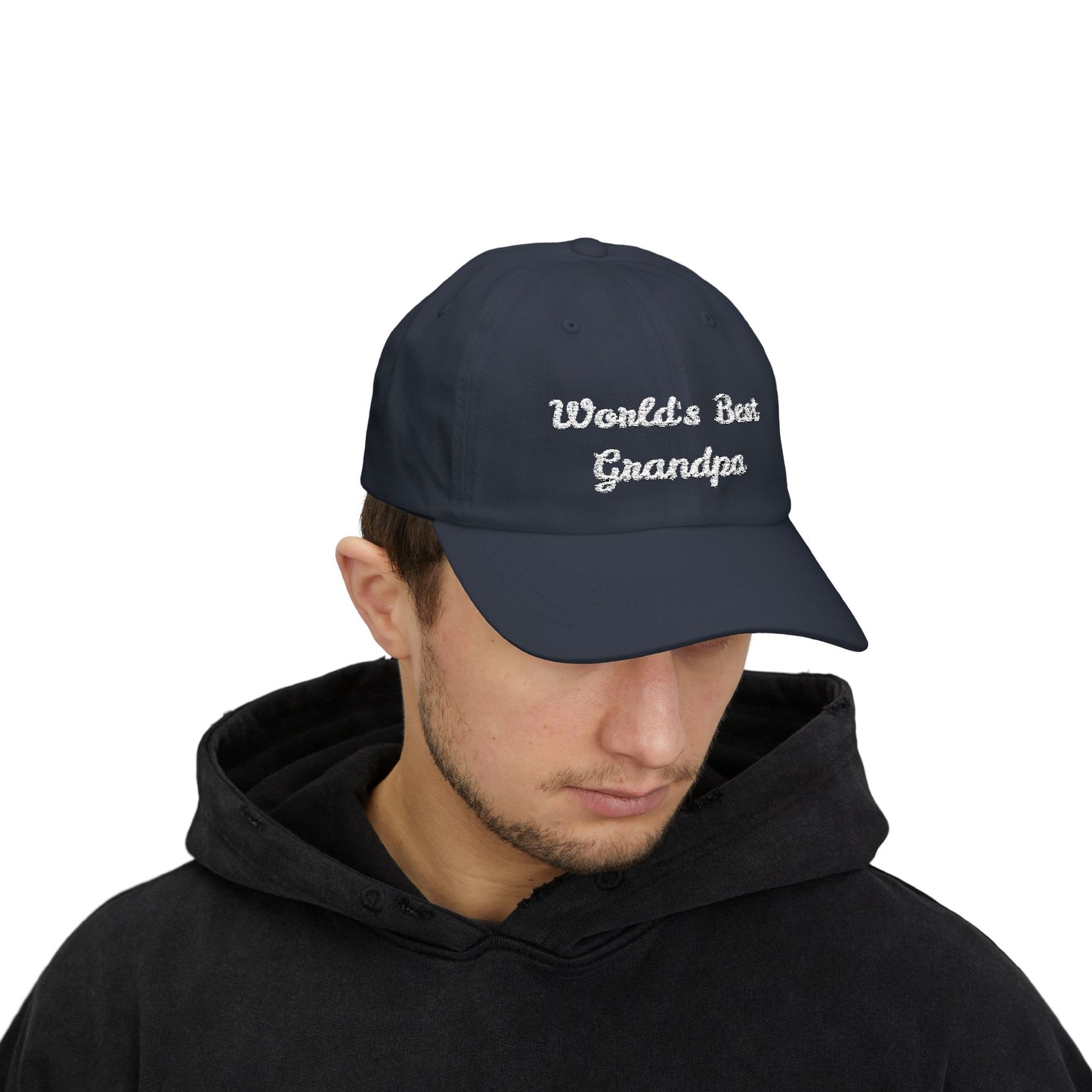 World's Best Grandpa, Cool Baseball Hat, Men’s Accessory, Casual Summer Wear, Sports Cap
