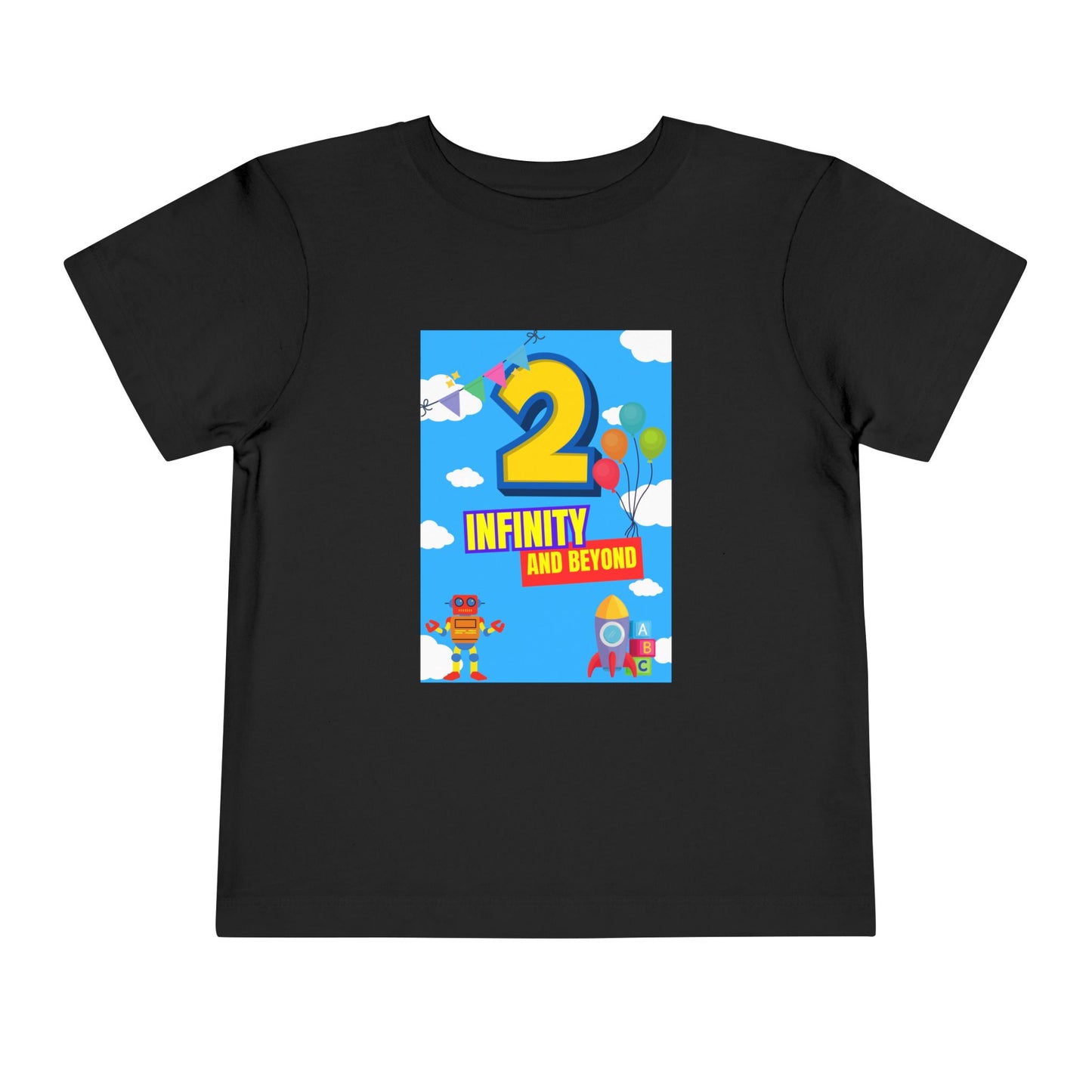 Toddler Second Birthday T-Shirt - 2 Infinity and Beyond