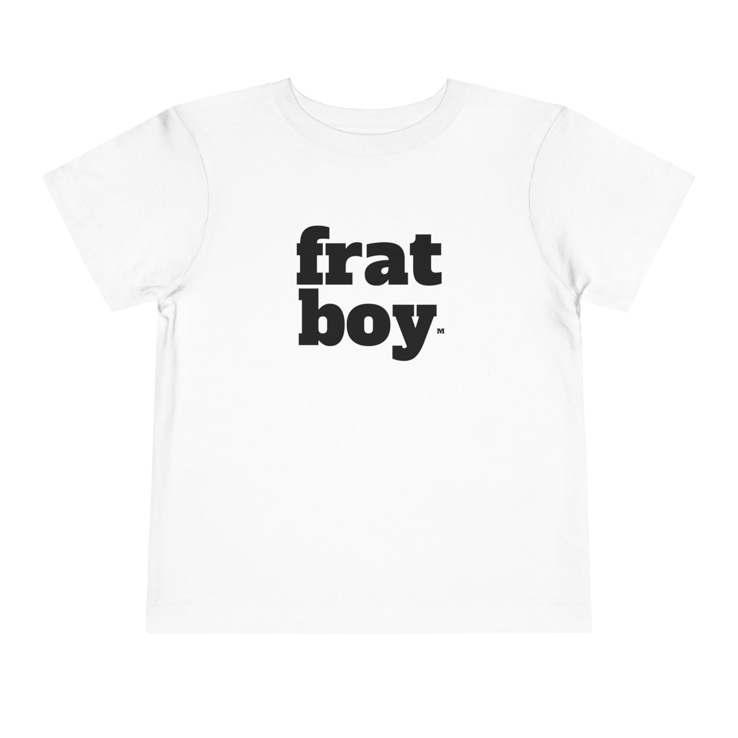 Fraternal Twin- Frat Boy -Toddler Tee — "frat boy" Front & "Time to Party" Back Graphic