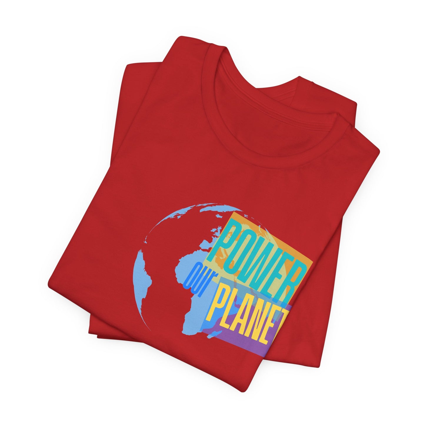 Our Power Our Planet T-Shirt — Earth Day Environmental Activist Tee