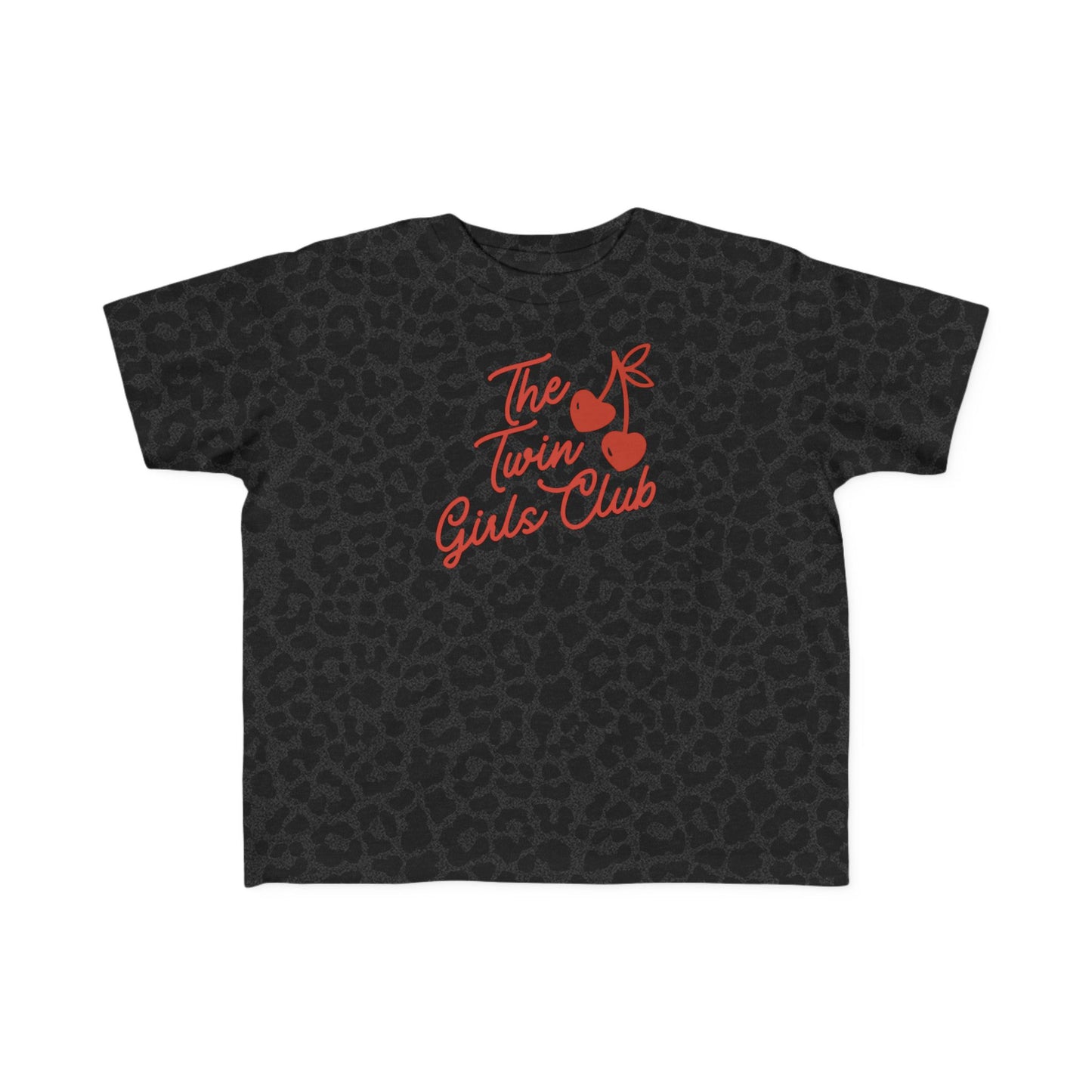 The Twin Girls Club- Twin Toddler/Infant- Cherry Graphic Kids Shirt