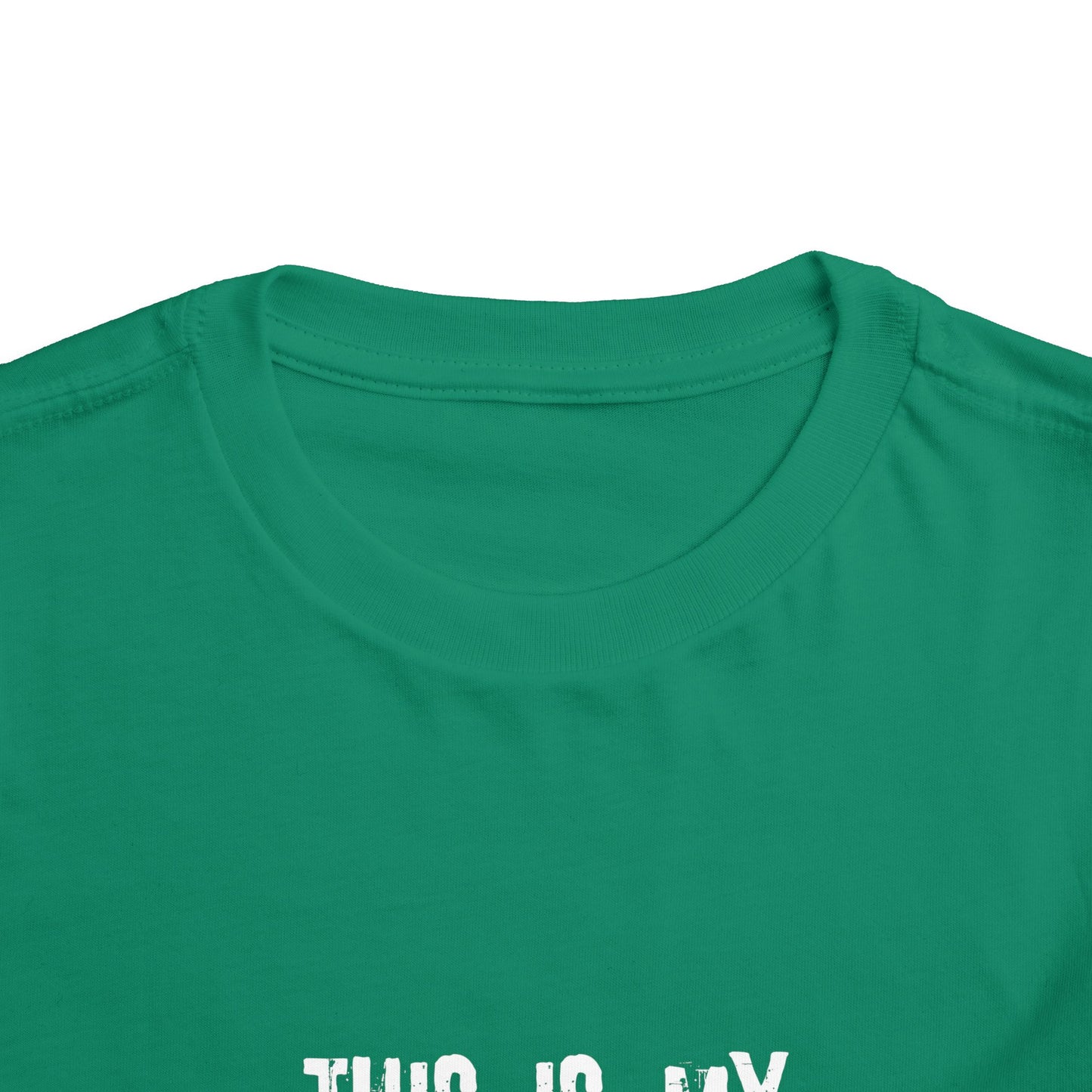 Toddler Tee — "This Is My Messy Shirt" Funny Kids Shirt