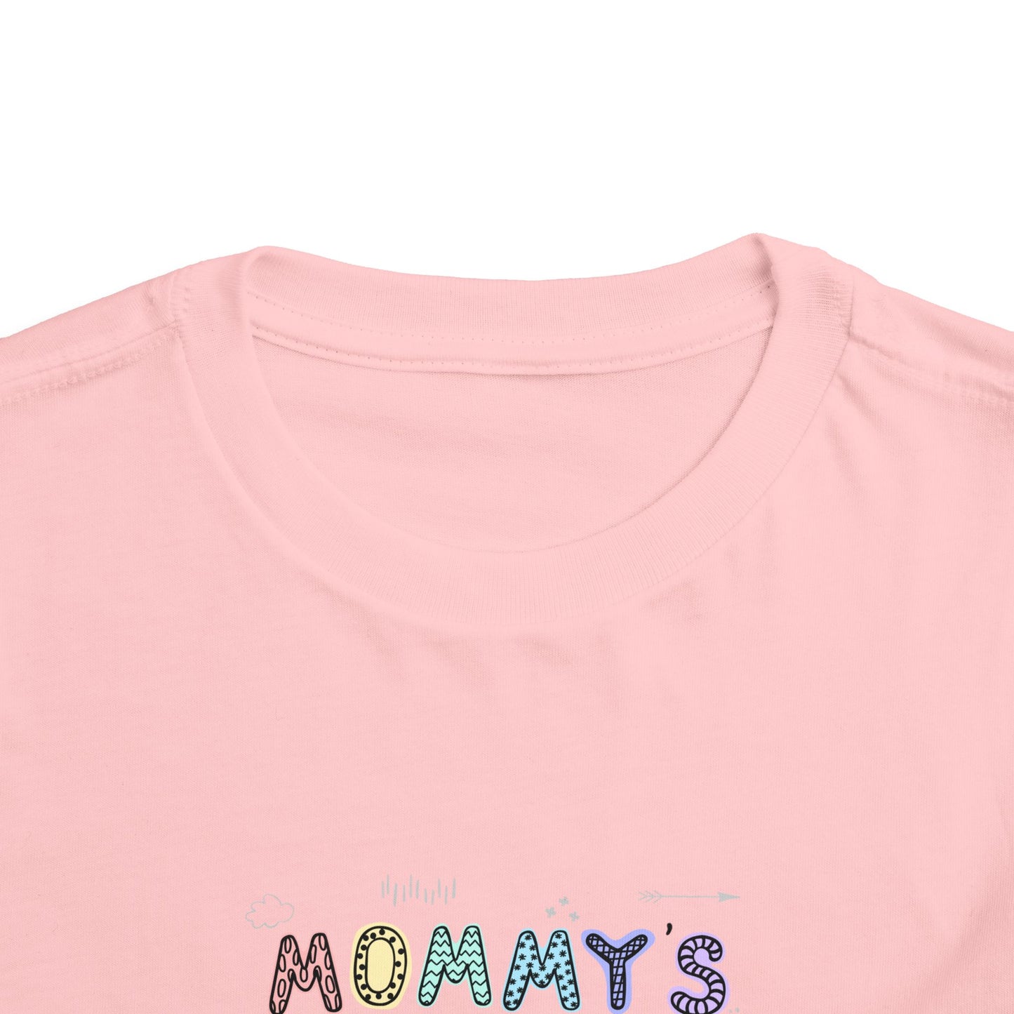 Toddler Tee — "Mommy's Little Monsters" Cute Pastel Monster Graphic